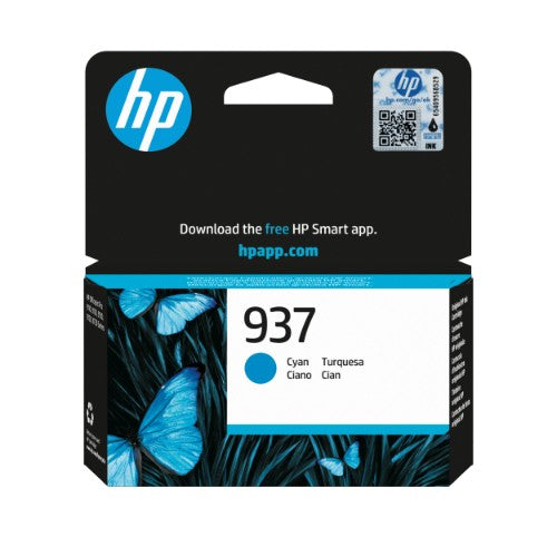 HP 4S6W2NE/937 Printhead cartridge cyan, 800 pages ISO/IEC 19752 for HP OfficeJet Pro 9100