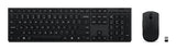 Lenovo 4X31R64317 keyboard Mouse included Office RF Wireless + Bluetooth QWERTY Belgian, French Grey