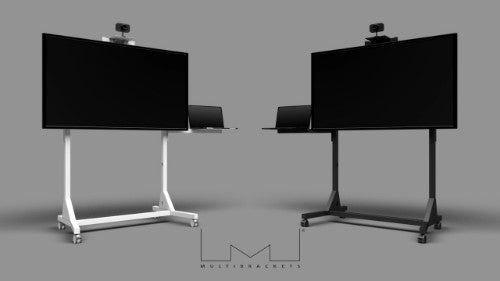 Multibrackets M Manual Floorstand 130Kg White SD