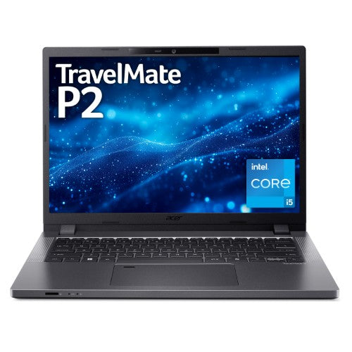 Acer TravelMate P2 ACR TMP21455 I51335U 8G/256G W11H Intel® Core™ i5 i5-1335U Laptop 35.6 cm (14") WUXGA 8 GB DDR4-SDRAM 256 GB SSD Wi-Fi 6E (802.11ax) Windows 11 Home Grey