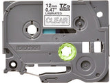 Brother TZE-135 DirectLabel white on Transparent Laminat 12mm x 8m for Brother P-Touch TZ 3.5-18mm/6-12mm/6-18mm/6-24mm/6-36mm