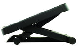 Fellowes Foot Rest Under Desk - Professional Series Ultimate Foot Support Ergonomic Foot Rest with 3 Height Adjustments & Massage Surface - Foot Rest Stool for Office & Home - Black