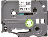 Brother TZE-141 DirectLabel black on Transparent Laminat 18mm x 8m for Brother P-Touch TZ 3.5-18mm/36mm/6-18mm/6-24mm/6-36mm