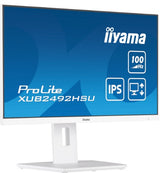 iiyama XUB2492HSU-W6 computer monitor 60.5 cm (23.8") 1920 x 1080 pixels Full HD LED White