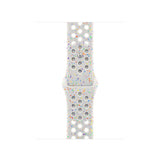 Apple MYJM3ZM/A smart wearable accessory Band Platinum Fluoroelastomer