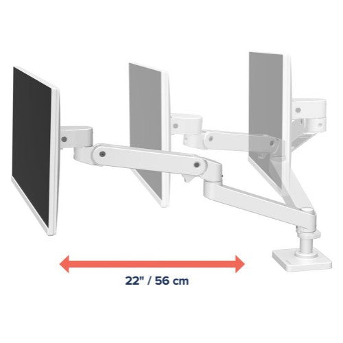 Ergotron LX Pro Series 45-712-290 monitor mount / stand 86.4 cm (34") Desk White