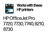 HP L0S58AE/953 Ink cartridge black, 900 pages 20ml for HP OfficeJet Pro 7700/8210/8710
