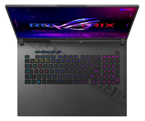 ASUS ROG Strix G18 G814JIR-N6003W/R Intel® Core™ i9 i9-14900HX Laptop 45.7 cm (18") WQXGA 32 GB DDR5-SDRAM 1 TB SSD NVIDIA GeForce RTX 4070 Wi-Fi 6E (802.11ax) Windows 11 Home Black, Grey