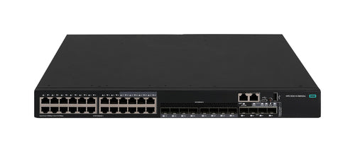 HPE Networking Comware Switch 24p SFP 1G 4p SFP+ 1G/10G 1-slot 2xFan 2xPSU TAA 5520HI