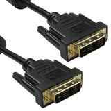 Cables Direct 2m DVI-D m/m DVI cable Black