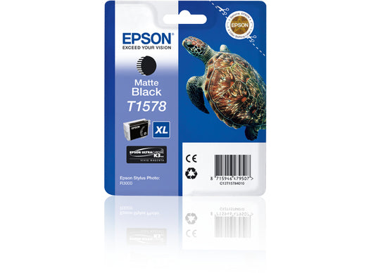 Epson C13T15784N10/T1578 Ink cartridge black matt 25.9ml for Epson Stylus Photo R 3000  - Printers & Scanners - Epson