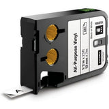 Dymo 1868751 DirectLabel-etikettes Vinyl black on white 12mm x 7m for Dymo Rhino XTL-300/500
