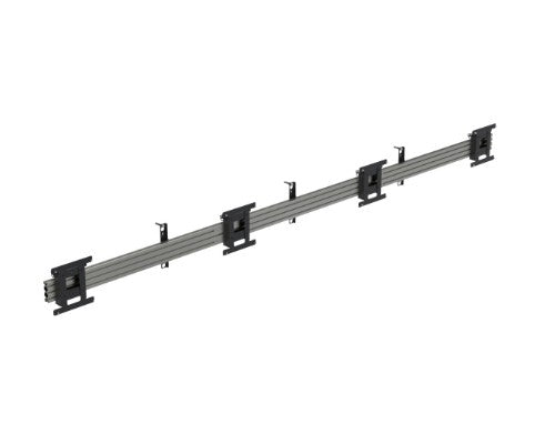 Ergonomic Solutions SpacePole Digital Signage Menu board mount, with tilt, for 4 screens (landscape) up to 43" (VESA 100 and 200)