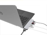 HYPER GN21D-GRAY laptop dock/port replicator Grey