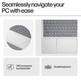HP Pavilion 16-af0002na Intel Core Ultra 7 155U Laptop 40.6 cm (16") 2K 16 GB LPDDR5x-SDRAM 1 TB SSD Wi-Fi 6 (802.11ax) Windows 11 Home AI PC Silver