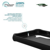 Mobilis 066079 mobile phone case 17 cm (6.7") Cover Black