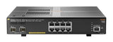 HPE Aruba Networking Aruba 2930F 8G PoE+ 2SFP+ Managed L3 Gigabit Ethernet (10/100/1000) Power over Ethernet (PoE) 1U Grey