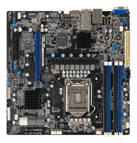 ASUS P12R-M/10G-2T Intel C252 LGA 1200 (Socket H5) micro ATX