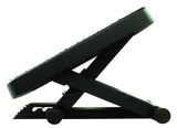 Fellowes Foot Rest Under Desk - Professional Series Ultimate Foot Support Ergonomic Foot Rest with 3 Height Adjustments & Massage Surface - Foot Rest Stool for Office & Home - Black