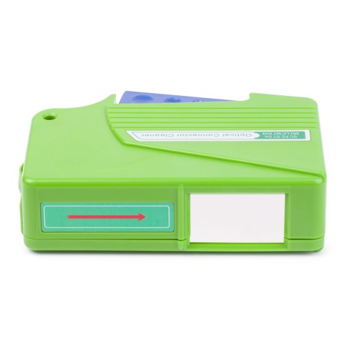 StarTech.com Fiber Optic Cleaner, Fiber Connector Cleaning Cassette, LC Fiber Cleaner, Fiber Optic Cable Cleaner, for LC/SC/ST/FC Optical Fiber Cables