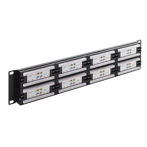 connektgear 48 Port Patch Panel (CAT6) IDC Punch Down 19 inch