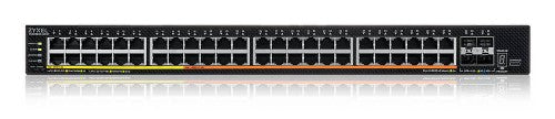 Zyxel XMG2230-52HP Managed L2/L3 2.5G Ethernet (100/1000/2500) Power over Ethernet (PoE) 1U Black