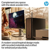 HP OmniDesk AI M03-0003na PC Intel Core Ultra 7 265 16 GB DDR5-SDRAM 1 TB SSD Windows 11 Home Tower AI PC Wood