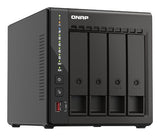 QNAP TS-453E NAS Tower Intel® Celeron® J6412 8 GB 0 TB QNAP QTS Black