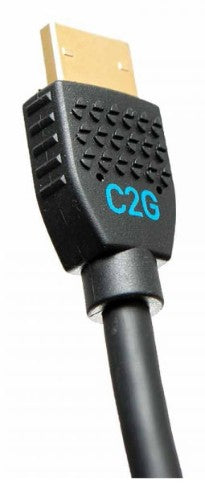 C2G 0.3m Performance Series Ultra Flexible High Speed HDMI Cable - 4K 60Hz In-Wall, CMG (FT4) Rated