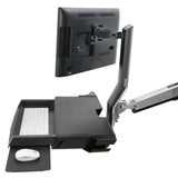 Ergotron SV Combo Aluminium Flat panel Multimedia stand