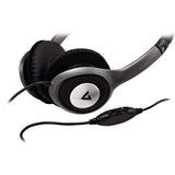 V7 HA520-2EP headphones/headset Wired Head-band Music Black, Silver