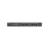 Zyxel GS1900-8HP v3 PoE Managed L2 Gigabit Ethernet (10/100/1000) Power over Ethernet (PoE) Black