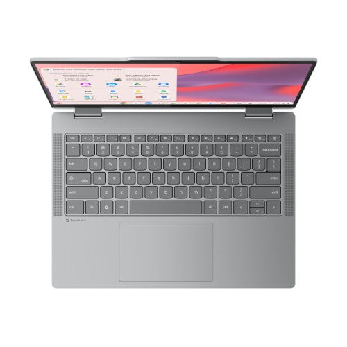 Lenovo Chrome 2in1 14IRU10 Intel Core 5 120U Chromebook 35.6 cm (14") Touchscreen WUXGA 8 GB LPDDR5-SDRAM 128 GB UFS Wi-Fi 6E (802.11ax) ChromeOS English Grey