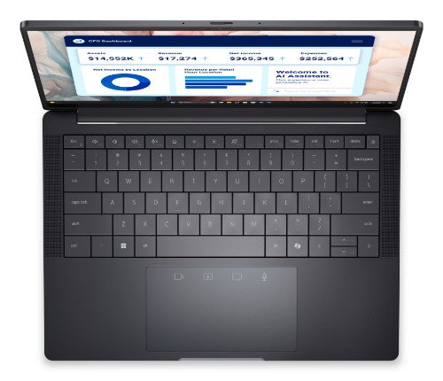 DELL Pro 13 Premium PA13250 Copilot+ PC Intel Core Ultra 7 268V Laptop 33.8 cm (13.3") Touchscreen Quad HD+ 32 GB LPDDR5x-SDRAM 512 GB SSD Wi-Fi 7 (802.11be) Windows 11 Pro UK English Grey