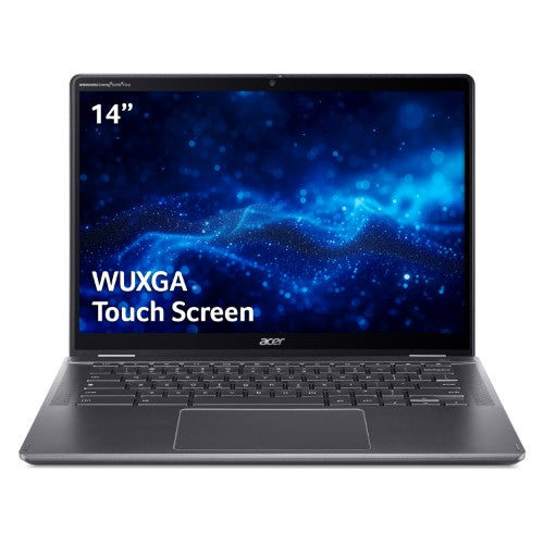 Acer Chromebook CPE594-1N-TCO I3-1315U 8GB/256GB TS Intel® Core™ i3 35.6 cm (14") Touchscreen WUXGA LPDDR5x-SDRAM SSD Wi-Fi 6E (802.11ax) ChromeOS Grey