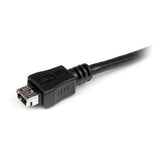 StarTech.com 6in Micro USB to Mini USB Adapter Cable M/F