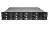 QNAP TVS-1271U-RP NAS Rack (2U) Ethernet LAN Black, Grey i5-4590S