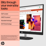 HP 24-cr0002na AMD Ryzen™ 7 7730U 60.5 cm (23.8") 1920 x 1080 pixels All-in-One PC 8 GB DDR4-SDRAM 512 GB SSD Windows 11 Home Wi-Fi 6 (802.11ax) White