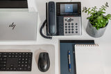 HP Poly Edge E550 IP Phone and PoE-enabled
