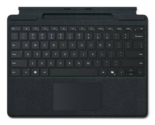 Microsoft Surface Pro Keyboard with pen storage for Business QWERTZ German Microsoft Cover port Black