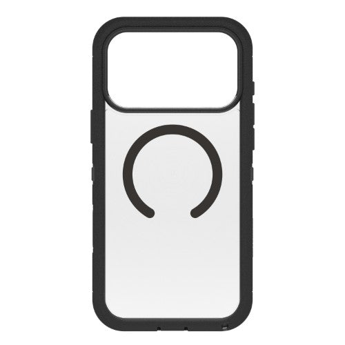 OtterBox Defender Pro XT Clear Series for Apple iPhone 17 Pro Max, transparent/black - No Retail Packaging