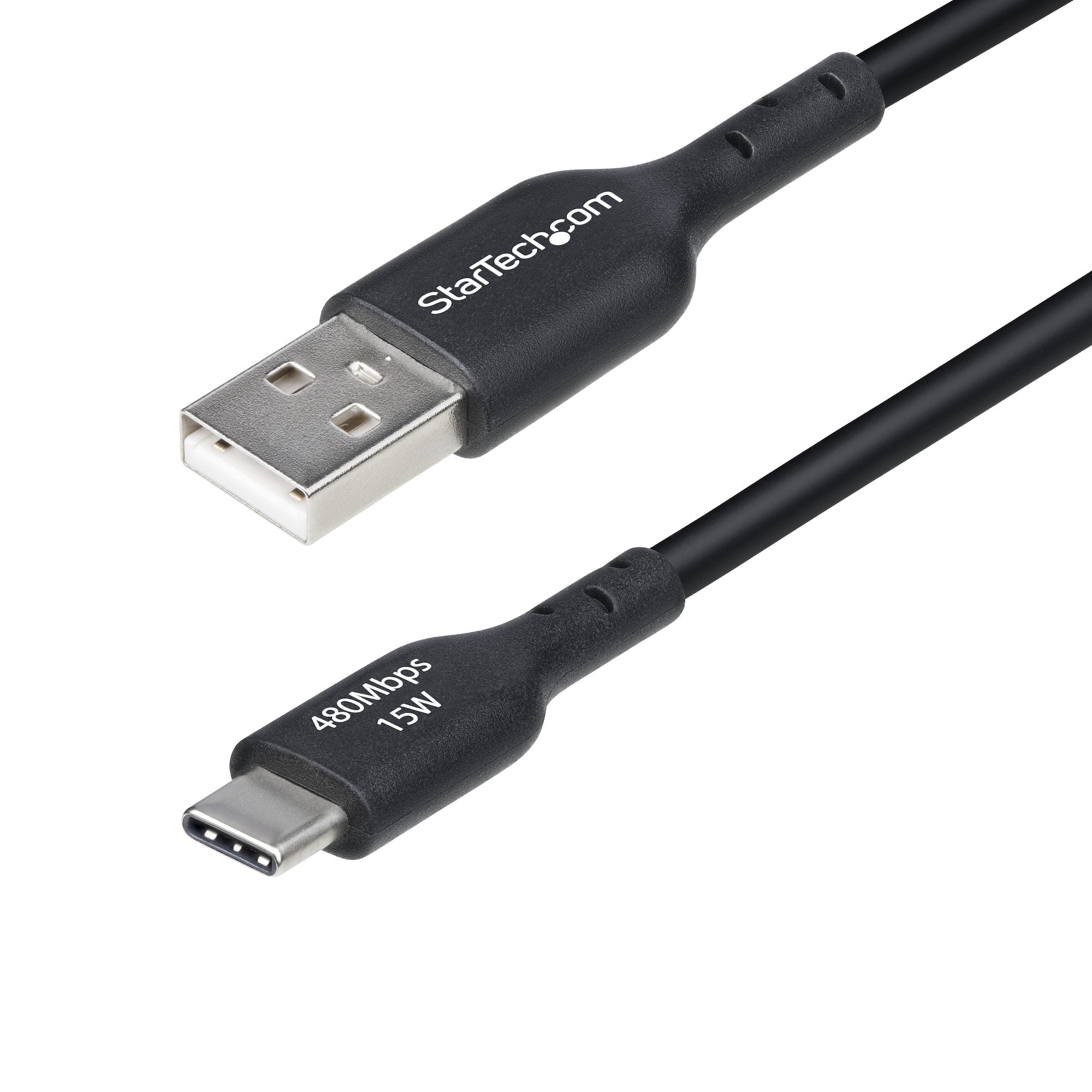 6.6ft (2m) USB-A to USB-C Charging Cable