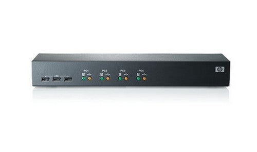 Hewlett Packard Enterprise AF611AR KVM switch Rack mounting Black