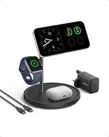 Anker MagGo Universal Black USB Wireless charging Fast charging Indoor