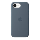 Apple iPhone 17e Silicone Case with MagSafe – Anchor Blue