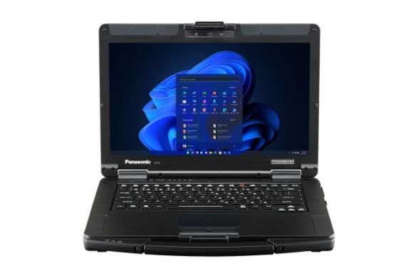 Panasonic Toughbook FZ-55GZ03WBE laptop Intel® Core™ i5 i5-1345U Netbook 35.6 cm (14") FWXGA 16 GB DDR4-SDRAM 512 GB SSD Wi-Fi 6E (802.11ax) Windows 11 Pro Black  - Computers - Panasonic