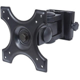 Manhattan Wall Mount for TV & Monitors (Tilt and Swivel 2 pivots), For screens 13" to 27", VESA compatibility: 75x75mm and 100x100mm - check the dimensions of the four mounting holes on back of screen to ensure it fits, Max 12kg, Black, Bracket