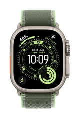 Apple MG9N4ZM/A smart wearable accessory Band Green Titanium, Polyester, Spandex, Nylon