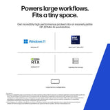 HP Z2 Mini G1i Wolf Pro Security Edition Intel Core Ultra 7 265 32 GB DDR5-SDRAM 1 TB SSD NVIDIA RTX A1000 Windows 11 Pro Mini PC Workstation AI Workstation, AI PC Black