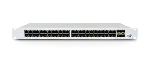 Cisco Meraki MS130-48 Managed L2 Gigabit Ethernet (10/100/1000) Power over Ethernet (PoE) 1U White